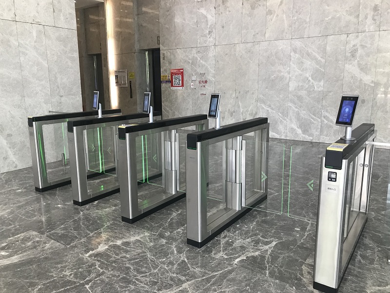 face recognition turnstile gate 